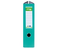 Binder DONAU ECO, A4/80mm, green spine, Cardboard binders, Document archiving
