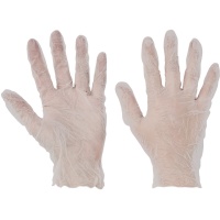 Powder-free vinyl gloves BOORNE, 100 pcs. size 10