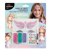 FARBKI DO TWARZY Z DIAMENT.I KALKOM.WRÓŻKA KIDEA, Halloween, Art. świąteczne i okolicznościowe