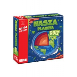 GRA WIEM I UMIEM. QUIZ NASZA PLANETA, Edukacyjne, Gry