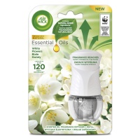 Electric air freshener AIR WICK with white flowers refill, 19ml