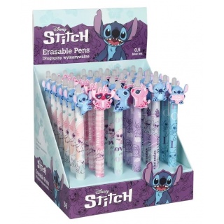 DŁUGOPIS WYMAZYWALNY AUTOMATYCZNY "STITCH PASTEL", Długopisy, Art. do pisania i korygowania