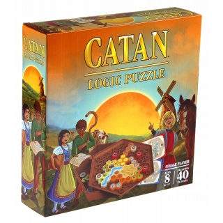 CATAN 40 ŁAMIGŁ. GRA PLANSZ. OSADNICY Z CATANU ANG, Planszowe, Gry