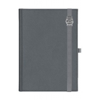 KALEND.CROSS B5 TYG+NOTES GUMKA/AŻ.DAT.SREBR.2025, Tygodniowe, Kalendarze