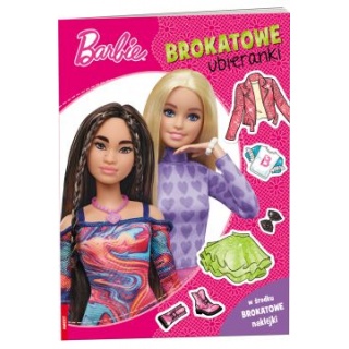 BARBIE BROKATOWE UBIERANKI, Edukacyjne, Książeczki