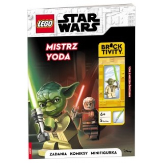 LEGO STAR WARS MISTRZ YODA, Edukacyjne, Książeczki