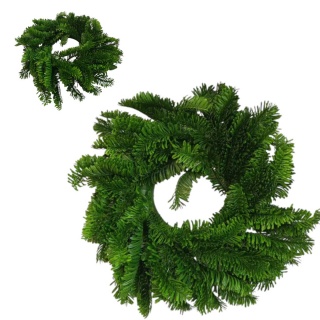 WIANEK Z ZIELONEJ JODŁY 35CM, Dekoracje, ozdoby, Art. dekoracyjne i prezentowe