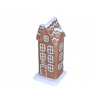 FIGURKA DOMEK DO DEKORACJI 14CM/6CM/6CM, Dekoracje, ozdoby, Art. dekoracyjne i prezentowe