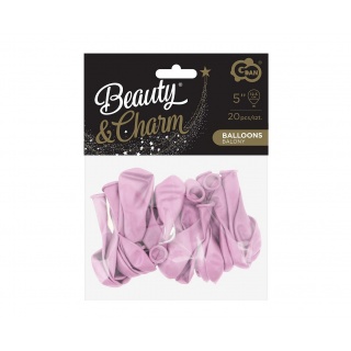 BALONY B&C MAKARONOWE LILIOWE 5" 20szt., Balony, Art. na okazje i przyjęcia