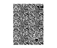 TECZKA KARTONOWA Z GUMKĄ B&W ZEBRA 24x31cm.H.C.