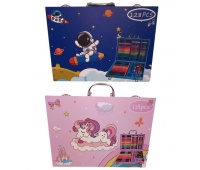 ZESTAW ARTYSTYCZNY 120el. chłopiec lub dziewczynka, Zestawy artystyczne, Plastyka