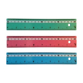 LINIJKA 20cm KOLOR 180457, Nowości, ~ Nowości