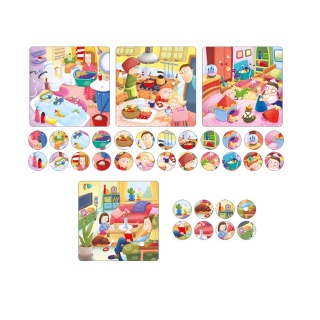 SZUKAJ W DOMU - zestaw edukacyjny 7943, Edukacyjne, Gry