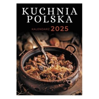 KALENDARZ ZDZIERAK KUCHNIA POLSKA A5 2025, Ścienne, Kalendarze