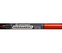 MARKER PERMANENTNY CENTROPEN DRY SAFE ŚCIĘ.CZERW., Markery permanentne, Art. do pisania i korygowania