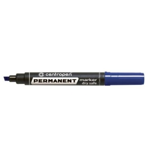 MARKER PERMANENTNY CENTROPEN DRY SAFE ŚCIĘ.NIEB., Markery permanentne, Art. do pisania i korygowania