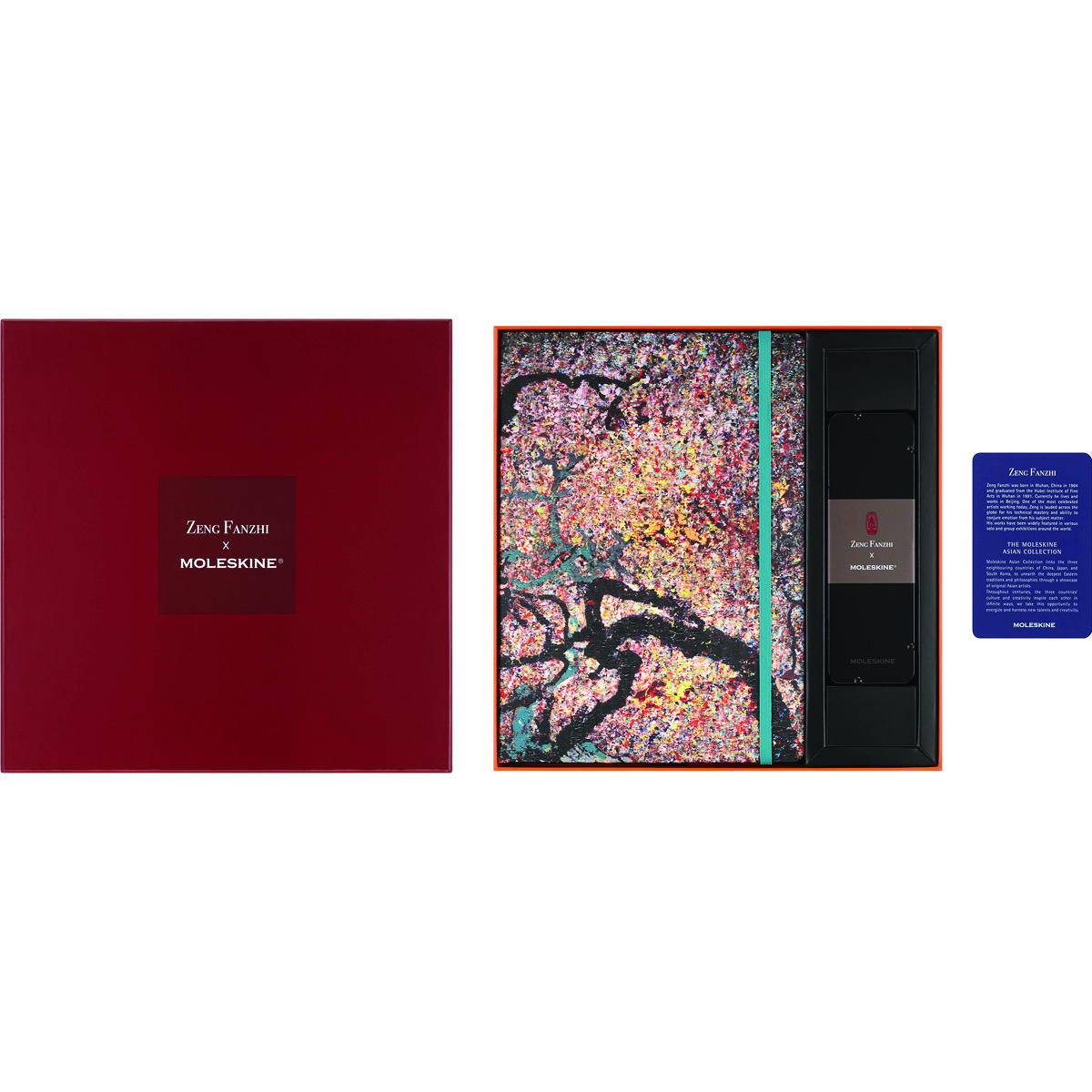 Moleskine Zeng Fanzhi スケッチブック 2024 Set MOLESKINE Year of the Dragon Zeng Fanzhi 2024, sketchbook +