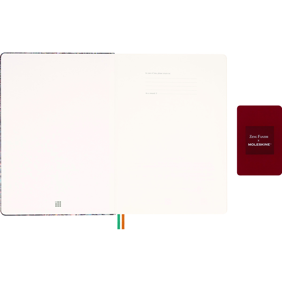 Set MOLESKINE Year of the Dragon Zeng Fanzhi 2024, sketchbook +