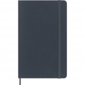 Notes MOLESKINE Pro Vege, synt. skóra węża, w linie, edycja limitowana, w pudełku, petrol, Notatniki, Zeszyty i bloki