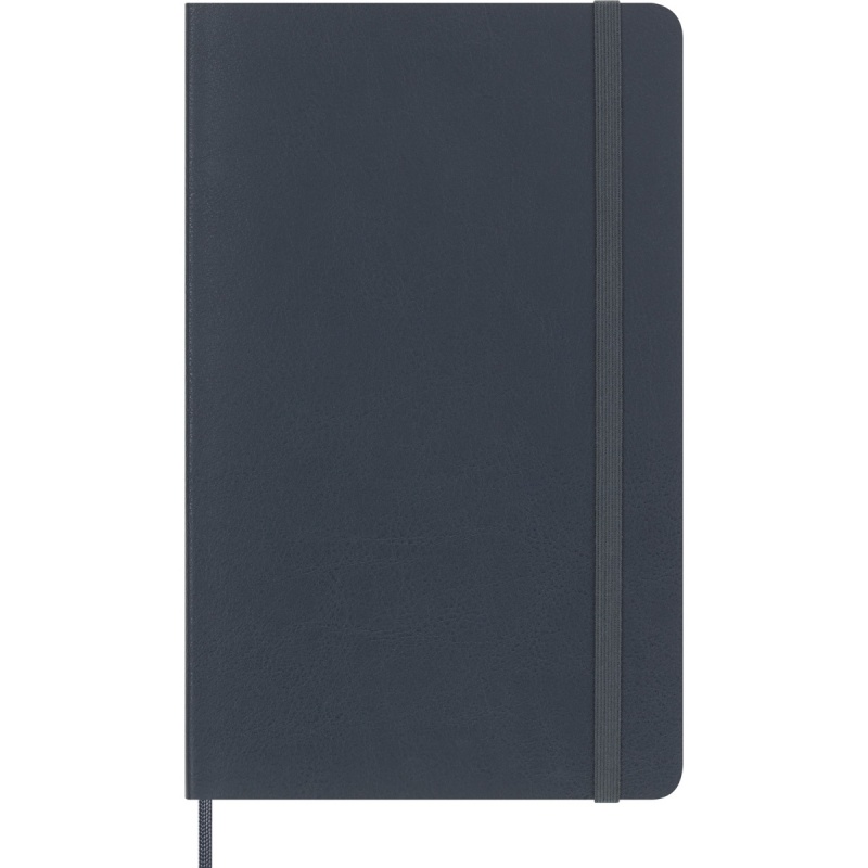 Notebook MOLESKINE Pro Vege, synthetic snake skin, ruled, limited edition, in box, petrol