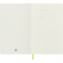 Notebook MOLESKINE Classic L (13x21cm), ruled, soft cover, 192 pages, lemon green