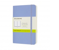 Notebook MOLESKINE Classic P (9x14cm), plain, soft cover, 192 pages, hydrangea blue