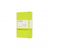 Notebook MOLESKINE Classic P (9x14cm), plain, soft cover, 192 pages, lemon green