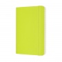 Notebook MOLESKINE Classic P (9x14cm), ruled, soft cover, 192 pages, lemon green