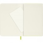 Notebook MOLESKINE Classic P (9x14cm), ruled, soft cover, 192 pages, lemon green