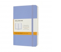 Notebook MOLESKINE Classic P (9x14cm), ruled, soft cover, 192 pages, hydrangea blue