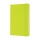 Notes MOLESKINE Classic P (9x14cm), w linie, twarda oprawa, 192 strony, lemon green