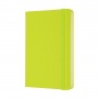 Notebook MOLESKINE Classic P (9x14cm), ruled, hard cover, 192 pages, lemon green