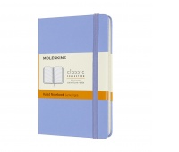 Notebook MOLESKINE Classic P (9x14cm), ruled, hard cover, 192 pages, hydrangea blue