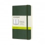 Notebook MOLESKINE P (9x14cm), plain, soft cover, 192 pages, myrtle green