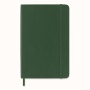 Notebook MOLESKINE P (9x14cm), ruled, soft cover, 192 pages, myrtle green