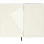 Notebook MOLESKINE P (9x14cm), ruled, soft cover, 192 pages, myrtle green