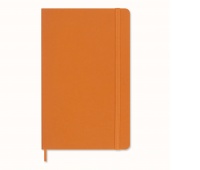 Notebook MOLESKINE Pro Vege, synthetic snake skin, ruled, limited edition, in box, orange