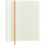 Notebook MOLESKINE Pro Vege, synthetic snake skin, ruled, limited edition, in box, orange