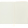 Notebook MOLESKINE Pro Vege, synthetic snake skin, ruled, limited edition, in box, orange