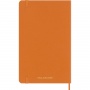 Notebook MOLESKINE Pro Vege, synthetic snake skin, ruled, limited edition, in box, orange