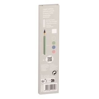 Oł&oacute;wek wieczny APLI Infinite, HB, pudełko kart. z zawieszką, szary, Oł&oacute;wki, Artykuły do pisania i korygowania