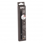 Infinite pencil APLI, HB, card box with hang tag, black