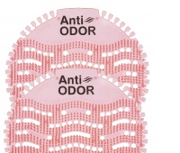 Odour pads for urinals, ANTI-ODOR Pro, Berry Fruit, 2 pcs., pink