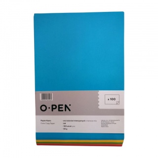 PAPIER KSERO A4 80g 100 ark MIX 5 KOL. INTENSYWNE, Nowości, ~ Nowości