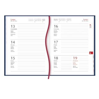 TERMINARZ OLA A6 TYDZIEŃ DO WGLĄDU 2026, Tygodniowe, Kalendarze