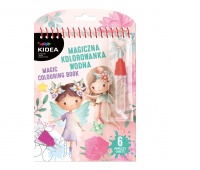 MAGICZNA WIELOR.KOLOROWANKA WODNA K KIDEA MAGIC, Kolorowanki, Książeczki