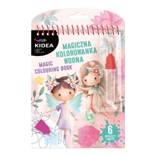 MAGICZNA WIELOR.KOLOROWANKA WODNA K KIDEA MAGIC, Kolorowanki, Książeczki