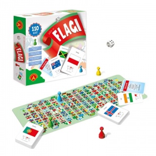 GRA EDUKACYJNA - JAKIE TO FLAGI? 6986 !!, Edukacyjne, Gry