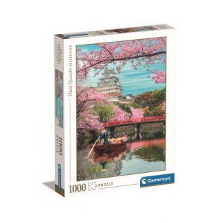 PUZZLE 1000 EL. HQC HIMEJI CASTLE IN SPRING 2024 !, 1000 elementów, Puzzle