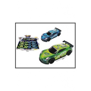 AUTO SPORTOWE PVC 20CM ŚW.DŹW.2KOL. JU688-22A, Pojazdy, Zabawki